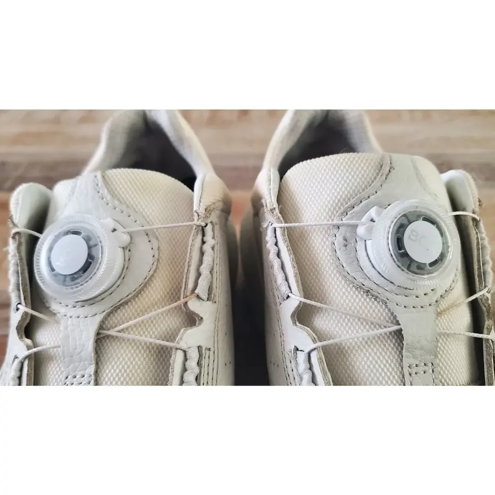 ECCO Biom 2.0 BOA Men's White Leather Walking Shoes Sneakers Size 45 US 11.5
